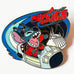 Disney Mickey's Pin Odyssey Stitch on Space Mountain Attraction Slider Pin