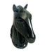 Vintage Abingdon Pottery Black Glazed Horse Head Book End