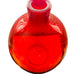 Vintage Tangerine Orange MCM Glass Ball Vase