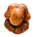 Hand Carved Wooden Weeping Buddha Statue Crying Man Sculpture