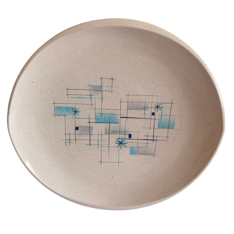 Vintage Franciscan Oasis Starburst MCM Platter Plate