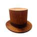 Vintage Alan Bradstreet N. Pownal Maine Wooden Top Hat