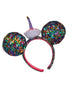 Disney Parks Minnie Mouse Happy Birthday Cake Sequin Ears Headband