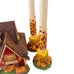 Vintage 2001 Dept 57 Village Thanksgiving Lighted House Set of 5