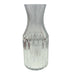 Vintage Ribbed Design Heavy Glass Carafe