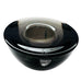 Vintage Orrefors Sweden Smoky Gray  Single Tealight Candleholder