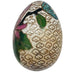 Vintage Cloisonne Flower Egg