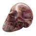 Hand Carved Stone Skull Sculpture
