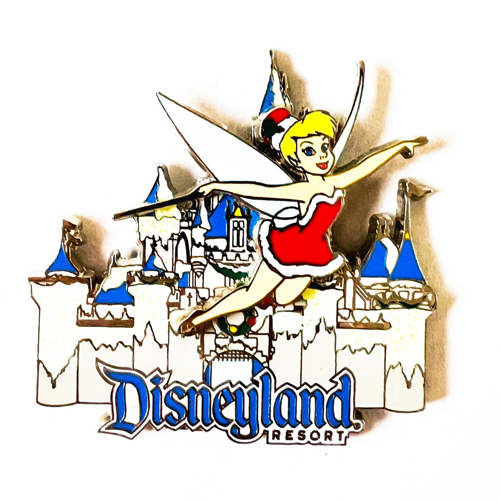 Disneyland Resort Christmas Tinkerbell Castle Pin
