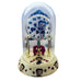 Betty Boop Anniversary Clock Vintage Porcelain With Glass Dome