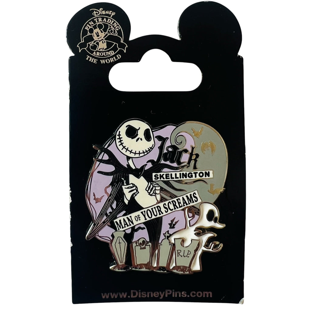 Disney Jack Skellington Man of Your Screams Nightmare Before Christmas Pin