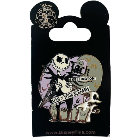 Disney Jack Skellington Man of Your Screams Nightmare Before Christmas Pin