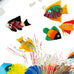 Vintage Murano Glass Fish Aquarium Shell Sculpture