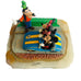 Vintage Walt Disney Company Ron Lee Mickey Minnie Mouse In Car Goofy Sculpture