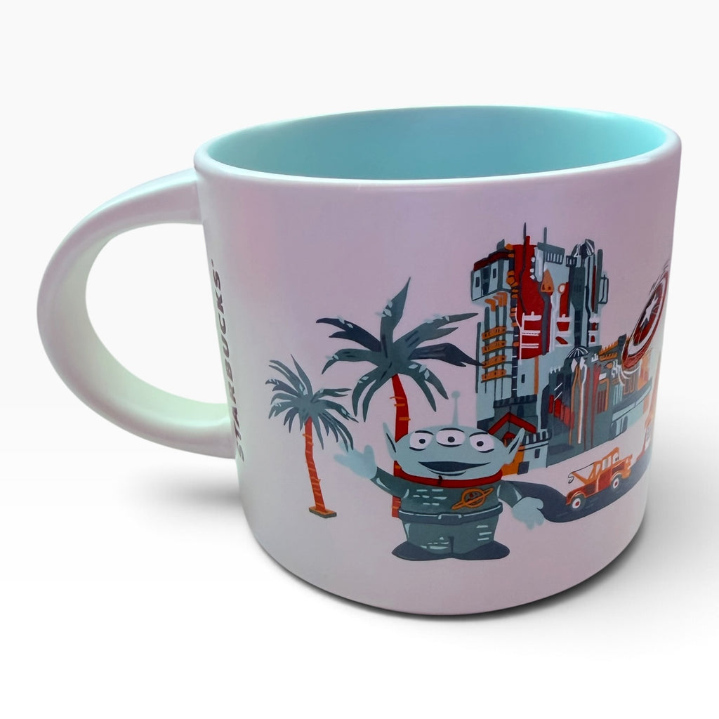 Disney California Adventure Starbucks Discovery Series Attraction Rides Mug