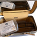 Vintage Samsonite Profile II Vanity Beauty Case Marina Blue W/Tray & Mirror