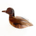 Vintage Hand Carved Solid Wood Duck Decoy