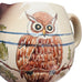 Vintage 1982 Owl Design Ceramic Signed Pitcher