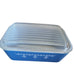 Vintage Pyrex Snowflake Blue Garland 10pc  Lidded Casserole Set
