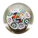 Vintage Italian Murano Art Glass Millefiori Paperweight