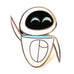 Disney Pixar Wall-E Eve Pin