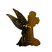 Disney Tinker Bell Full Body Looking Back Glitter Wings Pin