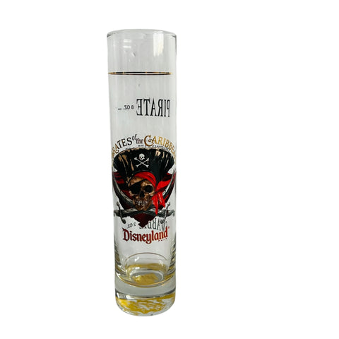 Disneyland Pirates of the Caribbean Tall Shot Glass