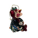 Vintage Blue Sky Elf Clayworks Heather Goldminc Jester Figure Ornament