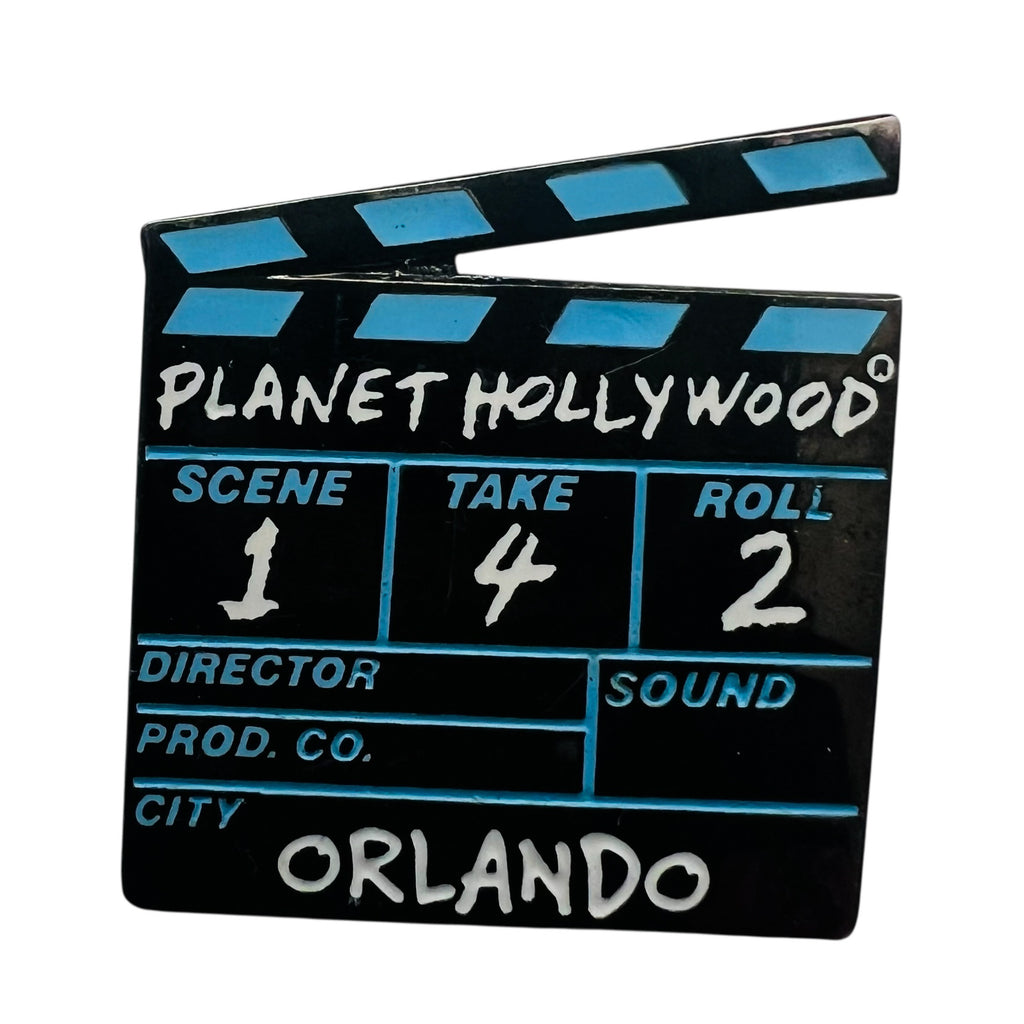 Planet Hollywood Clapper Board Orlando Florida Pin