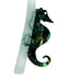 Smashing Glass New Zealand Seahorse Abalone Glass 4 Coaster Set