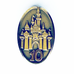 Disney 10 Year Anniversary Award Cast Member Sleeping Beauty Castle Pin