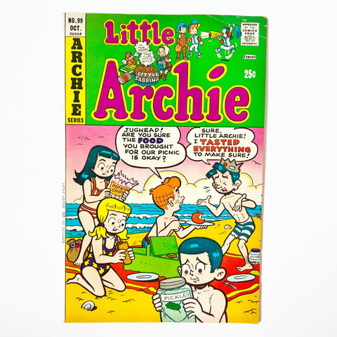 Vintage Archie Comic Book Little Archie 1975 Archie Series No. 99