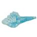 Vintage Fenton Hobnail Blue Opalescent Glass Epergne Horn