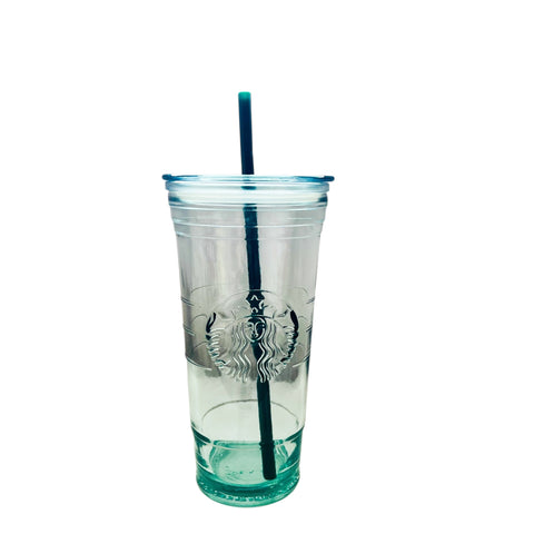 Starbucks Coffee Recycled Glass Tumbler Made in SPAIN 20 oz