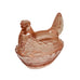 Vintage Pink Depression Glass Hen Candy Dish w/Lid
