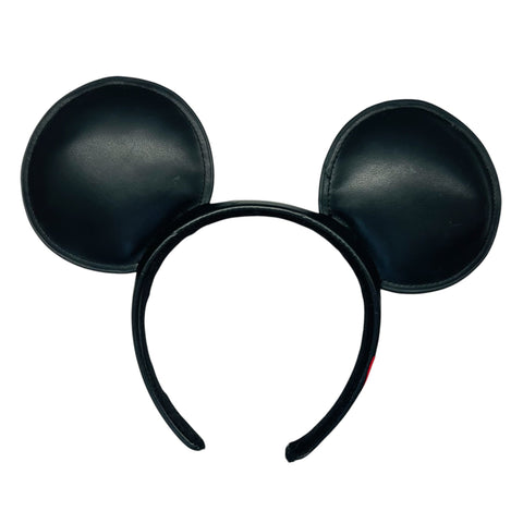 Disney Parks Mickey Mouse Faux Leather Headband Ears