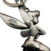 Disney Tinker Bell Arms Crossed Flying Pewter Keychain