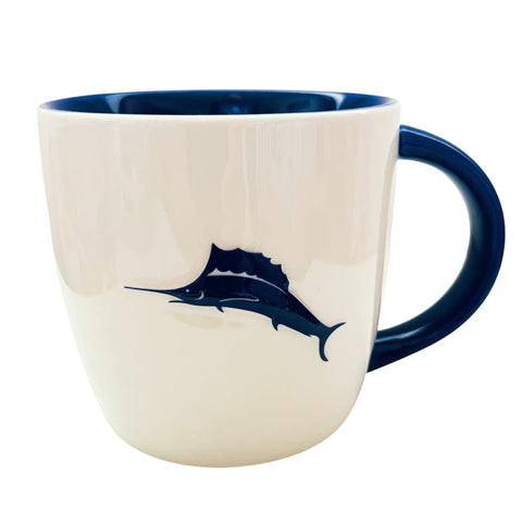 Tommy Bahama Raised Marlin Logo Coffee Mug