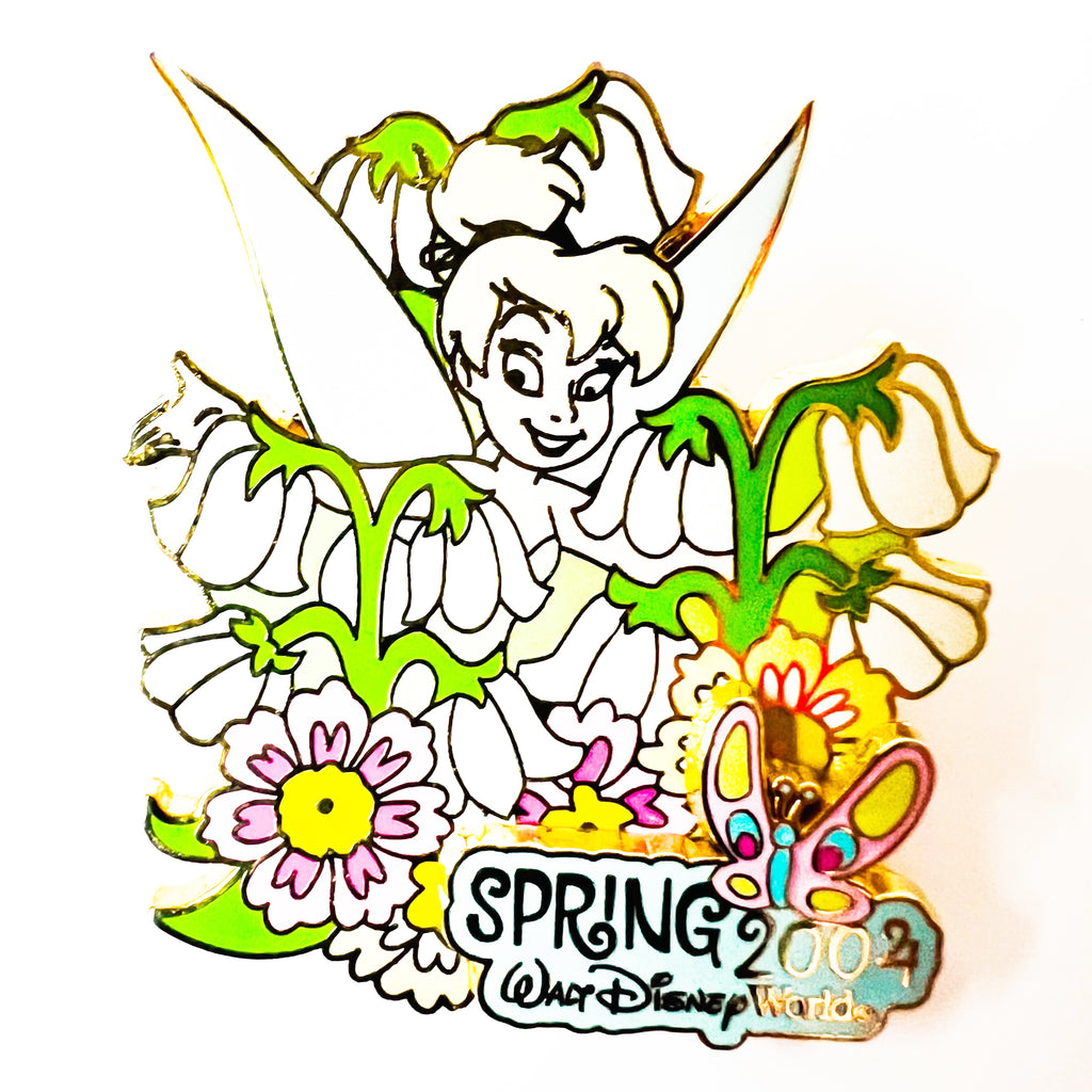 Walt Disney World Spring Surprise Series Tinker Bell Spring Flowers LE 1000 Pin