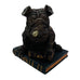 Russ Berries Bulldog Sitting On Book Smoking Cigar Figure