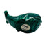 Carved Malachite Whale Figurine Made in Zaire