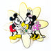 Disney Mickey and Minnie Daisy Flower Limited Edition 2000 Pin
