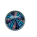 Vintage Murano AveM Art Glass Signed Ribbon Paperweight