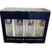 BJ’s General Manager  Set of 8 Clear Glass Pint Glasses with Colorful Brewery