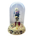 Betty Boop Anniversary Clock Vintage Porcelain With Glass Dome