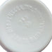 Vintage Milk Glass Daisy Flower Dripcut Syrup Dispenser
