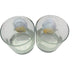 Titleist Clear William Murray Whiskey Glasses with Embedded White Golf Balls - Set of 2