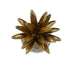 Vintage Swarovski Crystal Pineapple with Metallic Gold Crown Figurine