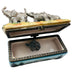 Vintage Elephant Figurine Trinket Box