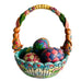 Vintage Jim Shore Heartwood Creek Hunting Eggs Finding Joy Basket